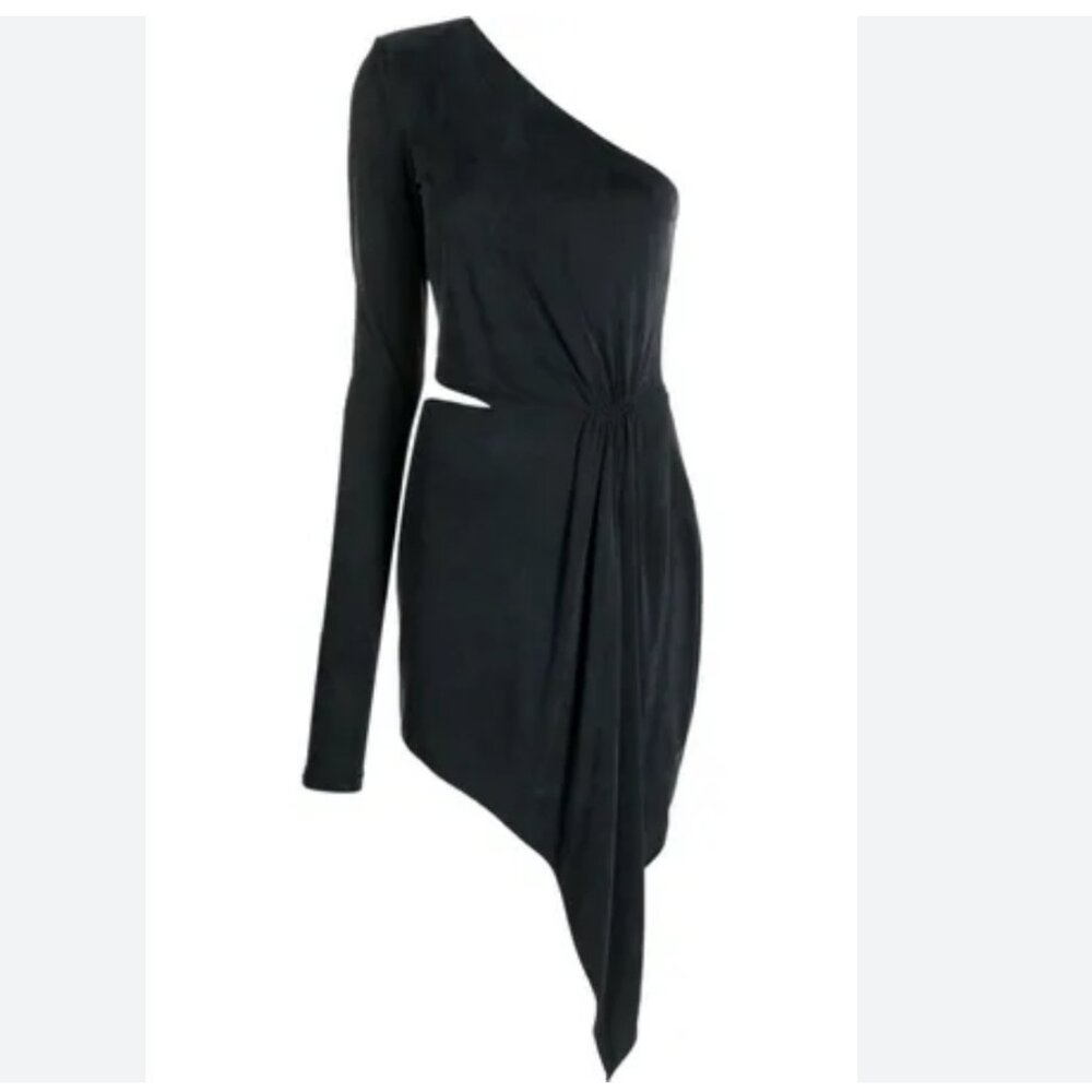 Gauge 81 "Suani" one shoulder Asymmetrical mini Dress